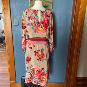 Anthropologie Tibi floral dress